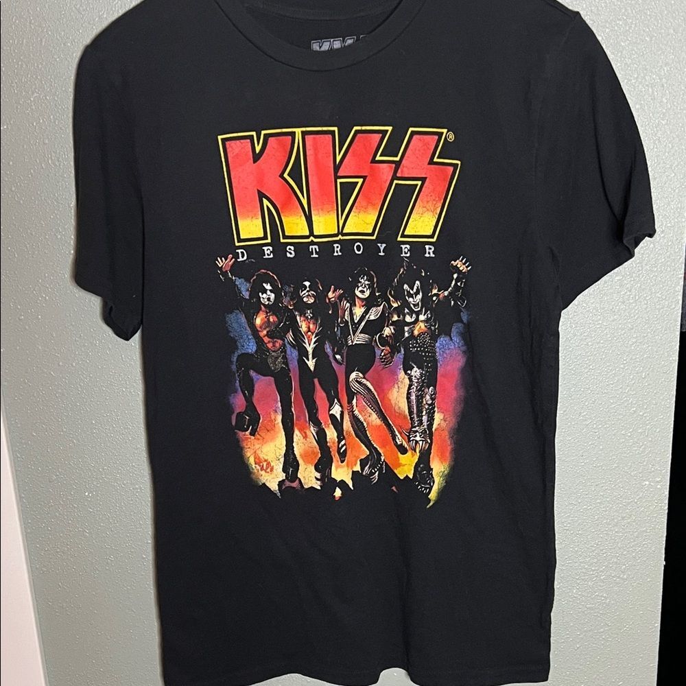 Men's Kiss T-Shirt Band Tee Merch Size Medium